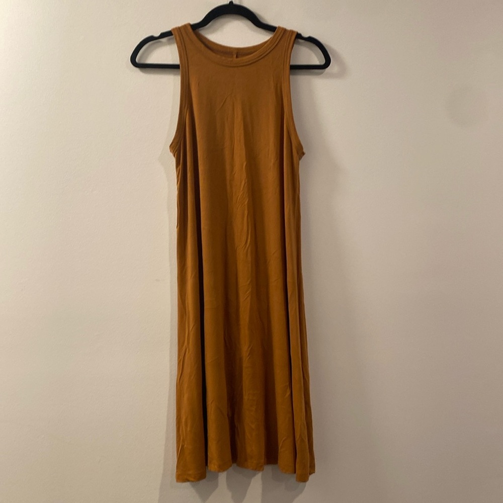 Mustard Swing Dress Tank‎